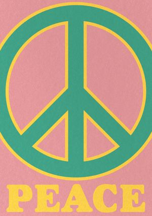 Peace 21x30