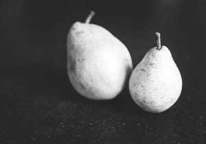 Pear Portrait 100x70