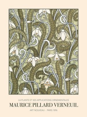 Perce Neige By Maurice Pillard Verneuil 30x40