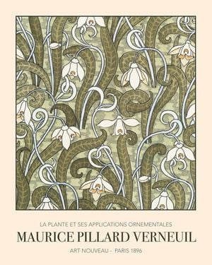 Perce Neige By Maurice Pillard Verneuil 40x50