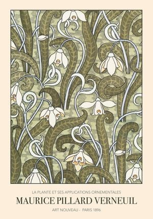 Perce Neige By Maurice Pillard Verneuil 70x100