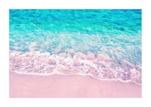 Pink Beach 30x21