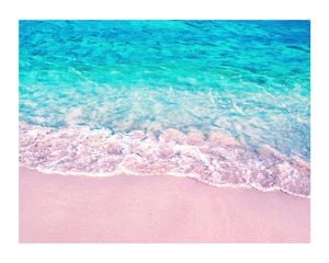 Pink Beach 50x40
