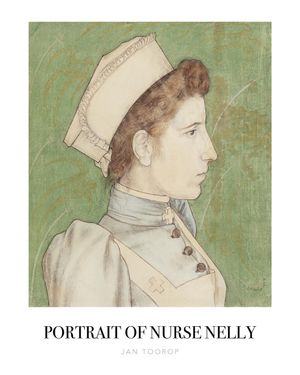 Portrait Of Nurse Nelly 40x50
