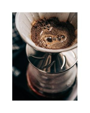 Pour Over Coffee 40x50
