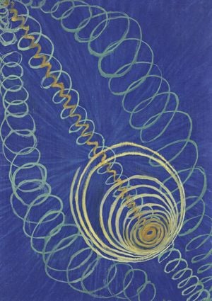 Primordial Chaos   No 16 By Hilma Af Klint 21x30