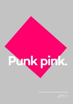Punk Pink 21x30