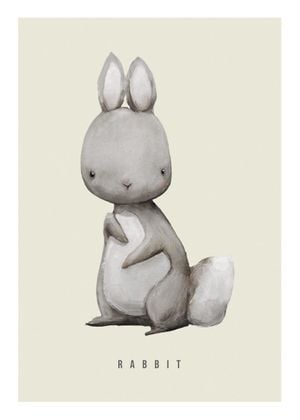Rabbit Watercolor