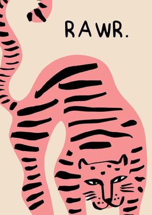 Rawr 21x30