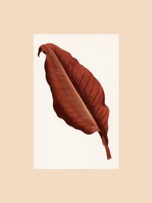 Red Leaf Vintage 30x40