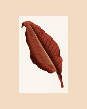 Red Leaf Vintage 40x50