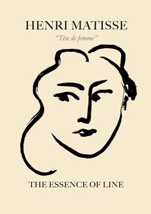 Refurbished Matisse Tete De Femme 21x30