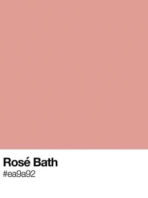 Rose Bath 30x40