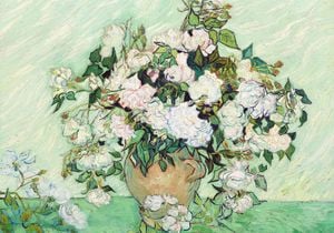 Roses 2 By Van Gogh 100x70