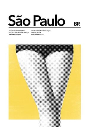 Sao Paulo Abstract 21x30