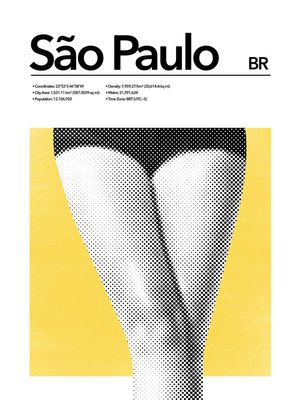 Sao Paulo Abstract 30x40