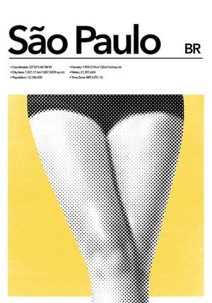 Sao Paulo Abstract 70x100