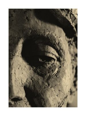 Sculptured Face 30x40