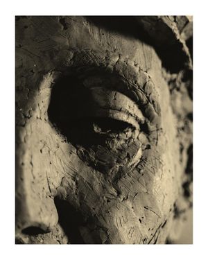 Sculptured Face 40x50