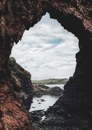 See Through Cliff 21x30