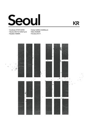 Seoul Abstract 21x30