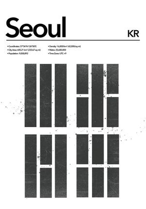 Seoul Abstract 70x100