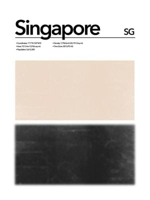 Singapore Abstract 30x40