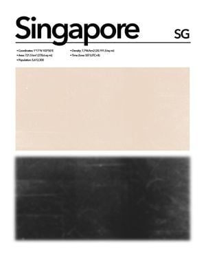 Singapore Abstract 40x50