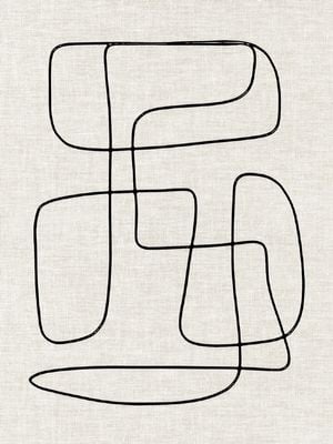 Soft Lines 30x40