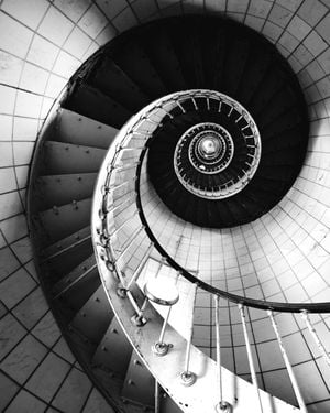 Spiral Stairs 40x50