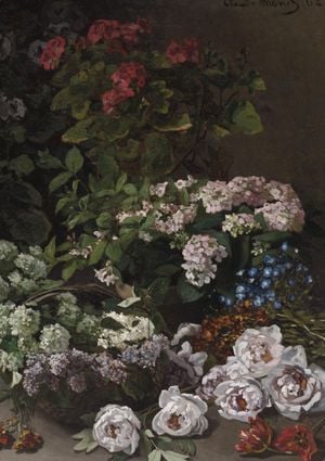 Spring Flowers By Monet 21x30