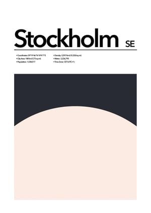 Stockholm Abstract 21x30