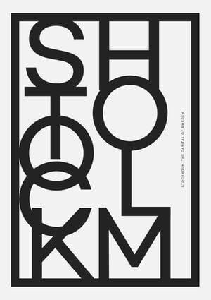 Stockholm Shuffle 21x30