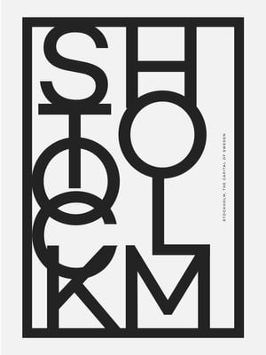Stockholm Shuffle 30x40