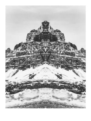 Symmetrical Mountain 30x40