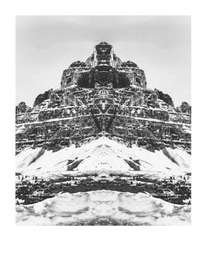 Symmetrical Mountain 40x50