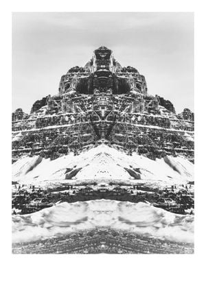 Symmetrical Mountain
