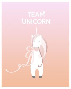 Team Unicorn 40x50