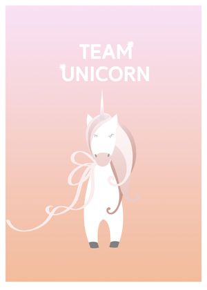 Team Unicorn 50x70