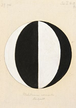 The Current Standpoint Of The Mahatmas By Hilma Af Klint 21x30