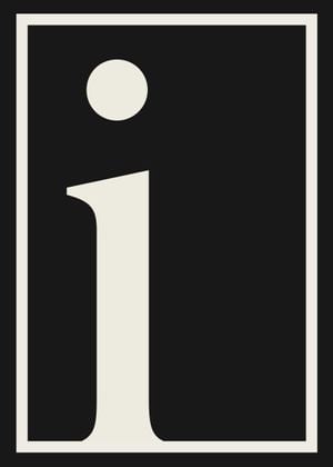 The Letter I 50x70