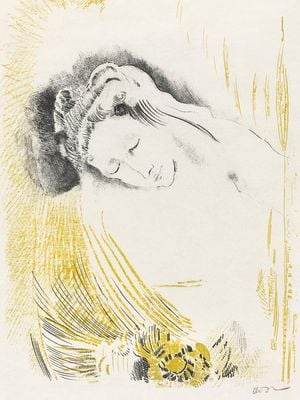 The Shulamite By O.Redon 30x40