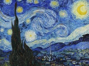 The Starry Night By Van Gogh 40x30