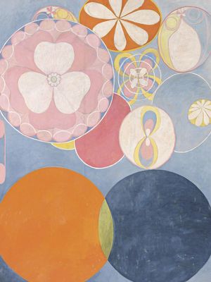 The Ten Largest, No. 2, Childhood By Hilma Af Klint 30x40