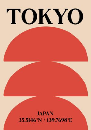 Tokyo Pattern 70x100