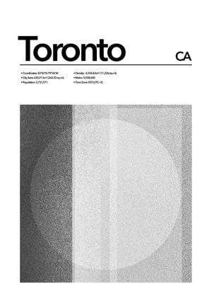 Toronto Abstract 21x30