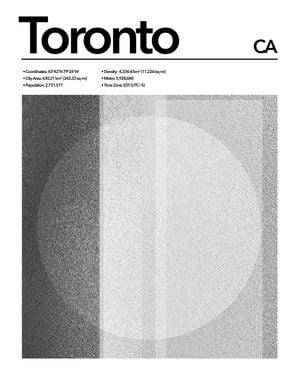 Toronto Abstract 40x50
