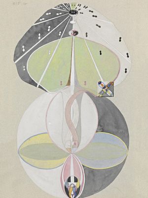 Tree Of Knowledge By Hilma Af Klint 30x40