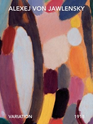 Variation By Von Jawlensky 30x40