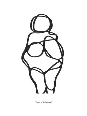 Venus Of Willendorf 30x40